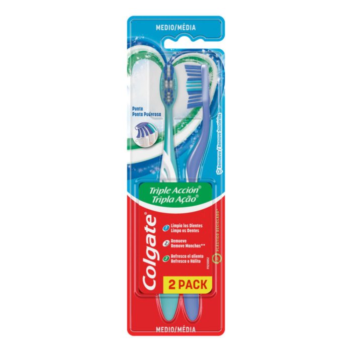 CEPILLO DENTAL COLGATE TRIPLE ACC 2X1