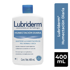 LUBRIDERM HUMECTACION DIARIA NORMAL A SECA 400ML