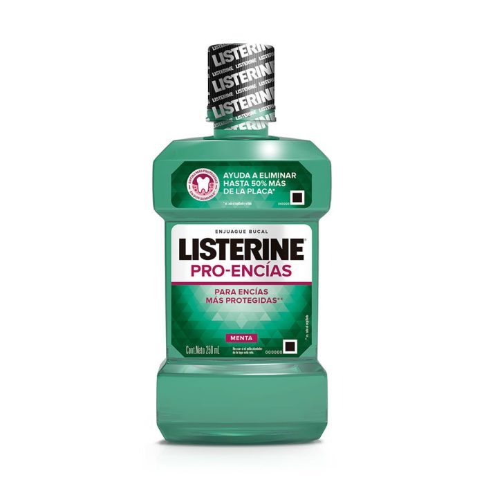 LISTERINE PROENCIAS ENJUAGUE BUCAL MENTA 250ML