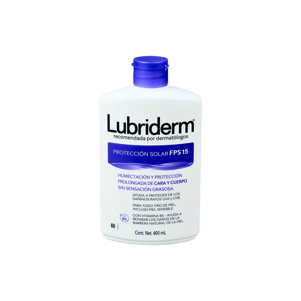 LUBRIDERM CRA 400ML UV FPS 15
