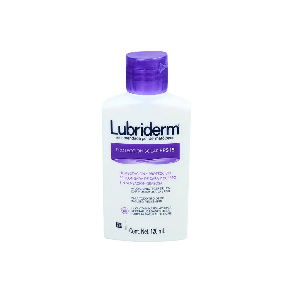 LUBRIDERM CRA 120ML UV FPS 15