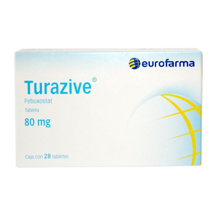 TURAZIVE 80MG C 28 TAB FEBUXOSTAT