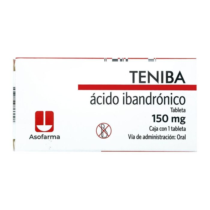 TENIBA 150MG TAB C/1 ACIDO IBANDRONICO