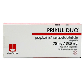 PRIKUL DUO 7537.5MG C 20 CAP PREGABALINA-TRAMADOL