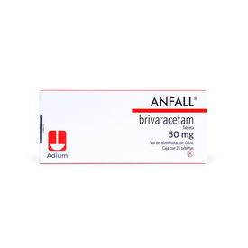 ANFALL 50MG C 28 TAB BRIVARACETAM