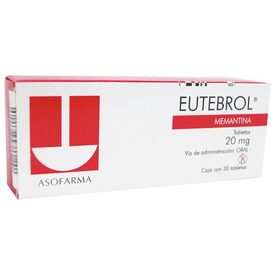 EUTEBROL 20MG C 30 TAB MEMANTINA
