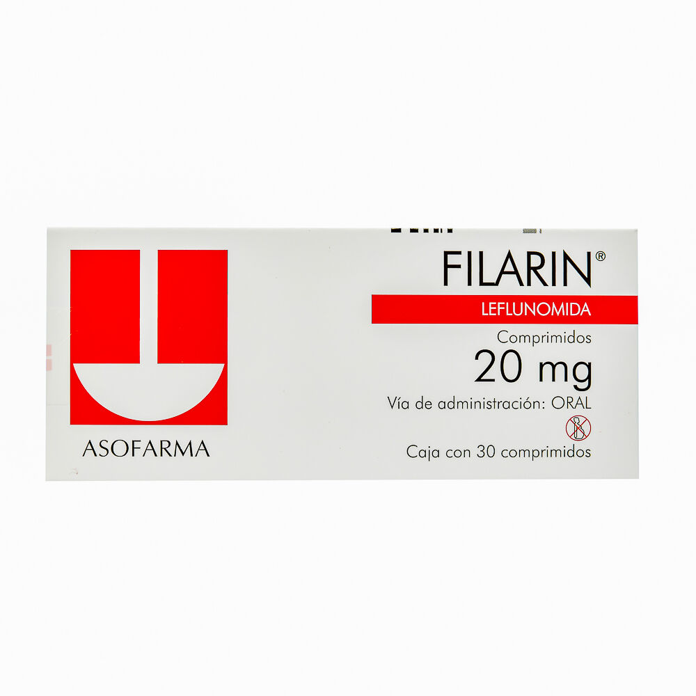 FILARIN  20MG C 30 TAB LEFLUNOMIDA