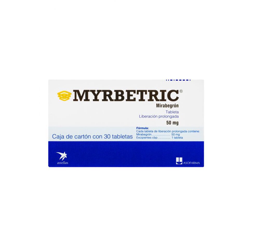 MYRBETRIC 50MG C 30 TAB MIRABEGRON