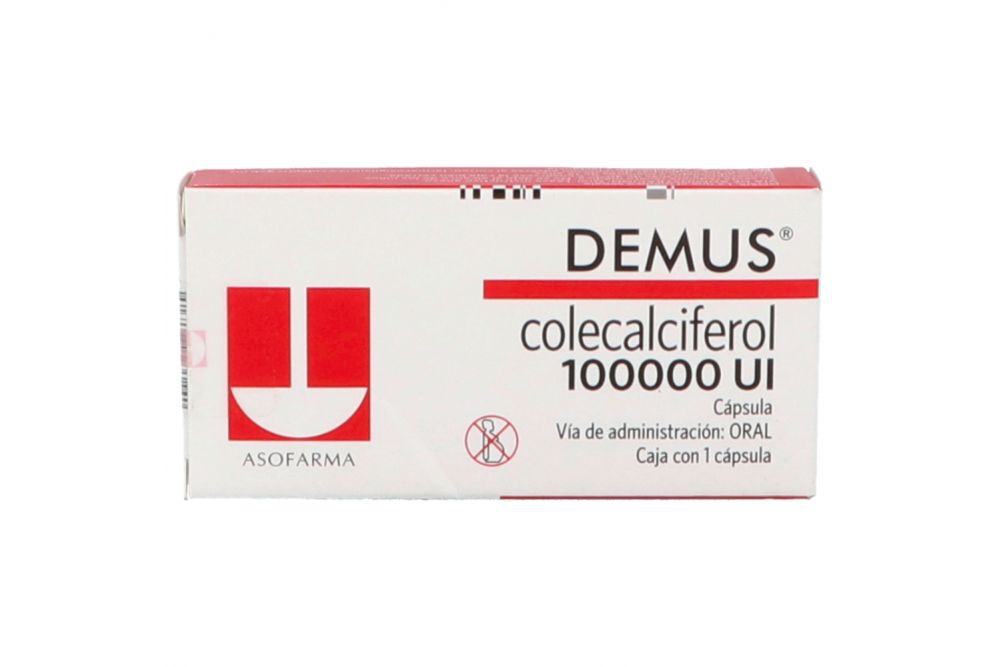 DEMUS 100000UI C 1 CAP COLECALCIFEROL