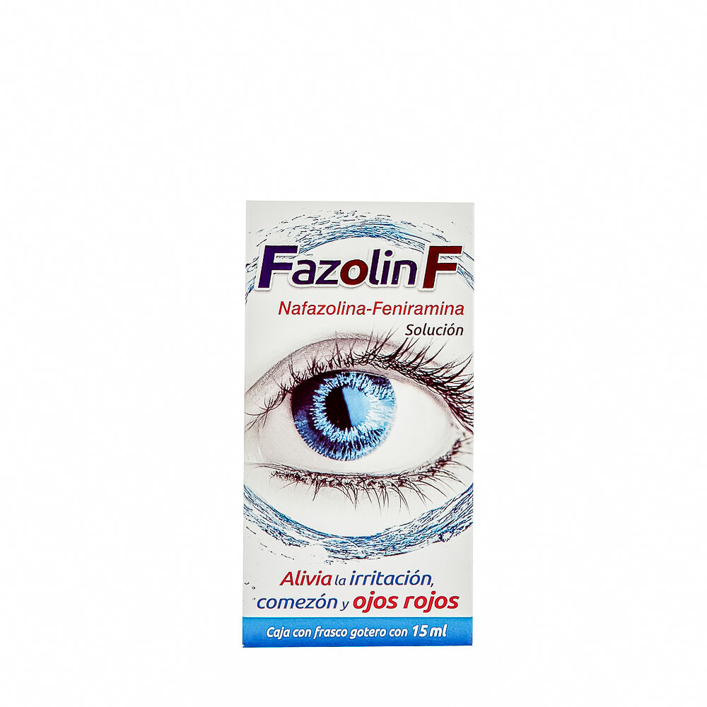 FAZOLIN F SOL OFT 15ML NAFAZOLINAFENIRAMINA
