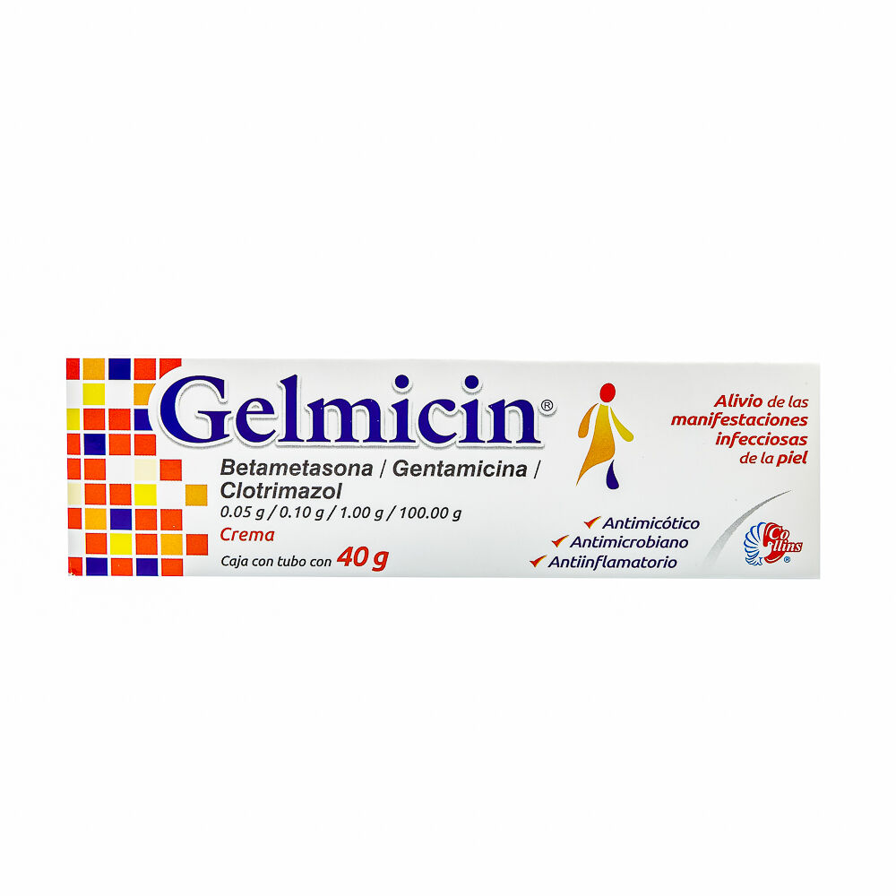 GELMICIN CRA 40G BETAMETASONAGENTAMICINACLOTRIMAZOL