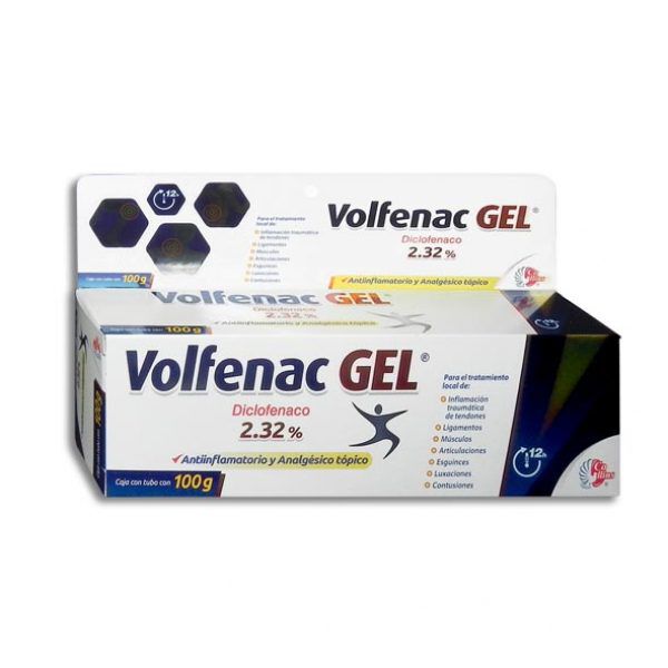 VOLFENAC GEL 2.32 100G DICLOFENACO