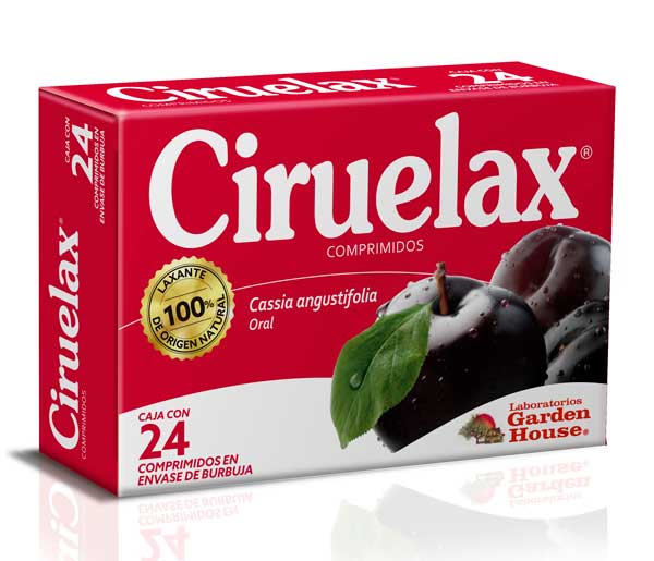 CIRUELAX C 24 TAB CASSIA ANGUSTIFOLIA