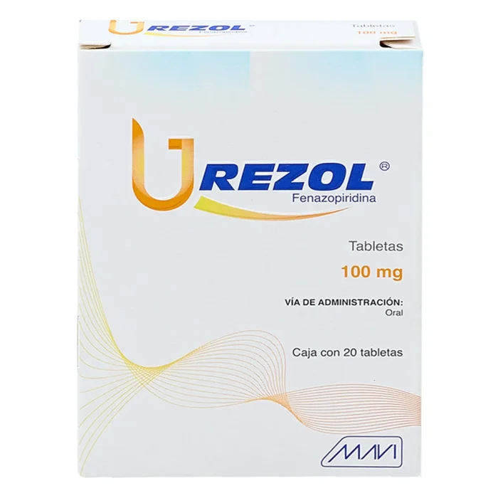UREZOL 100MG C 20 TAB FENAZOPIRIDINA