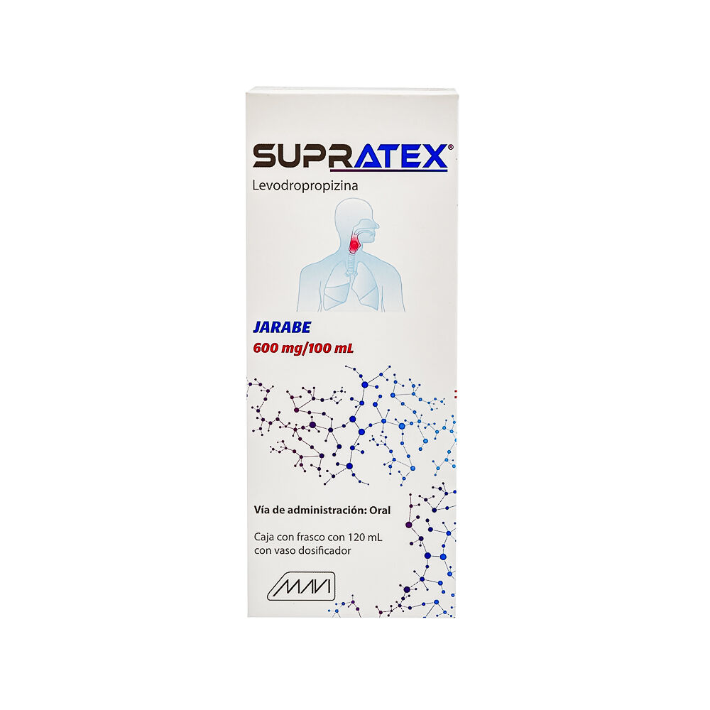 SUPRATEX JBE 120ML LEVODROPROPIZINA