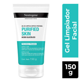 NEUTROGENA GEL PURIF SKIN LIMP 150G