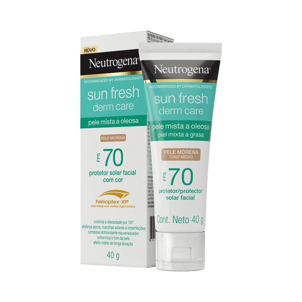 NEUTROGENA SUN FRESH DERM CARE P MIXTA FPS 50 40ML