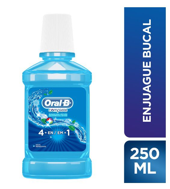 ORAL B COMPLETE ENJ B 250ML MENTA