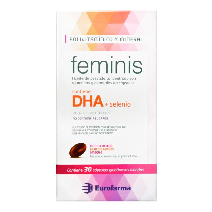 FEMINIS DHASELENIO C 30 CAP SUPLEMENTO ALIMENTICIO