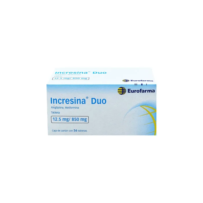 INCRESINA DUO 12.5/850MG C 56 TAB