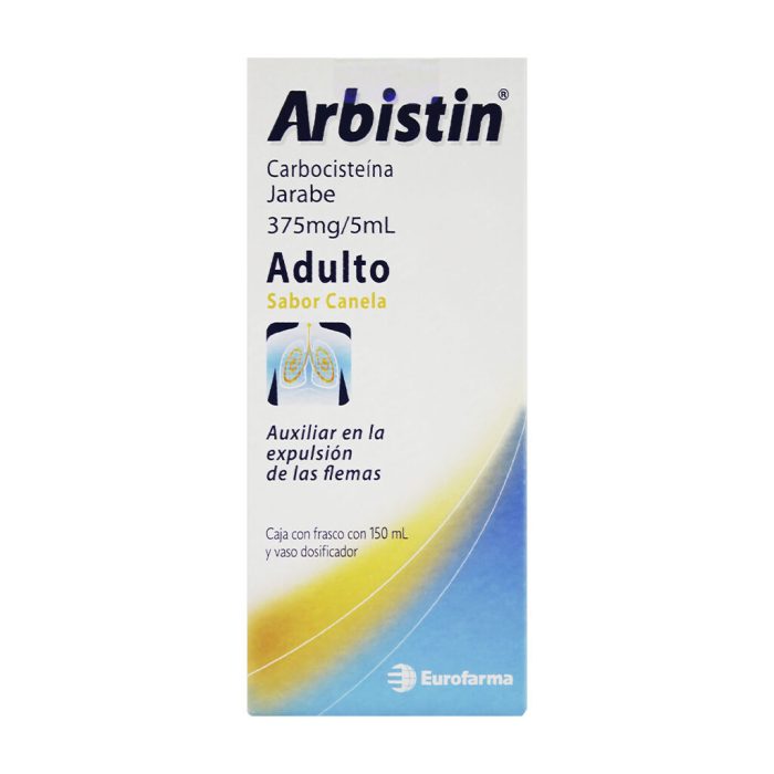 ARBISTIN ADULTO SABOR CANELA 150ML CARBOCISTEINA