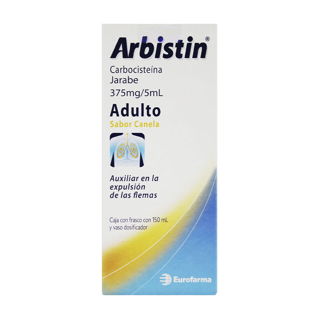 ARBISTIN ADULTO SABOR CANELA 150ML CARBOCISTEINA