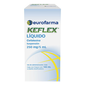 KEFLEX 250MG LIQUIDO C/PIPETA 100ML
