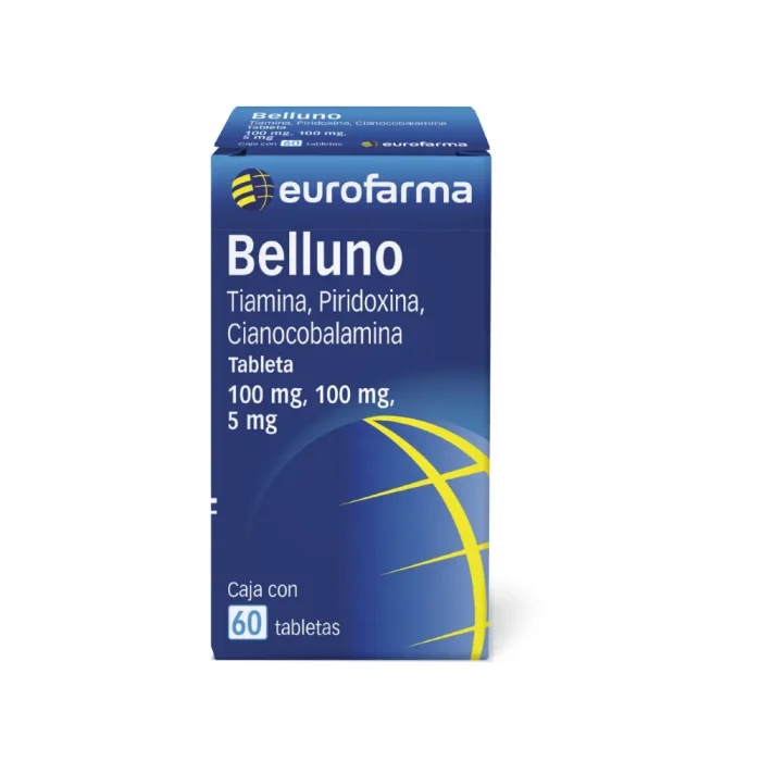BELLUNO 100/100/5MG C 60 TAB