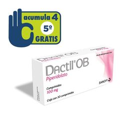 DACTILOB 100MG 30 COMPRIMIDOS PIPERIDOLATO
