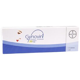 GYNOVIN 75/20MCG C 21 TAB