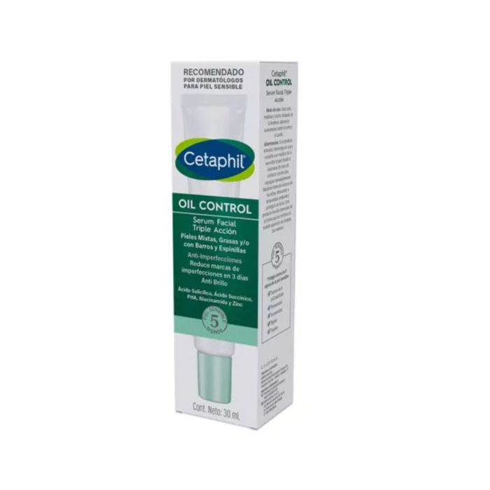 CETAPHIL OIL CONTROL SERUM FACIAL 3 ACCION 30ML