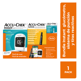 ACCUCHEK INSTANT MEDIDORSOFTCLIX50 TIRAS KID