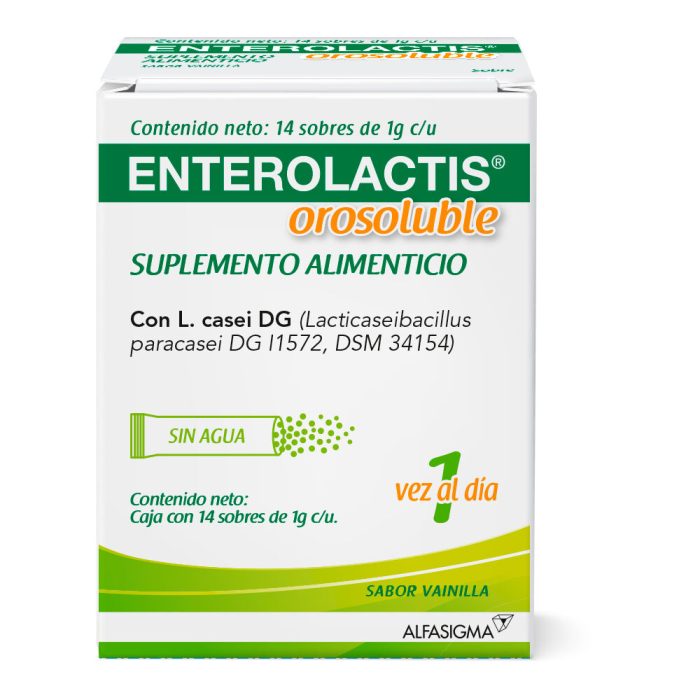 ENTEROLACTIS OROSOLUBLE C 14 SOB SUPLEM ALIMENT