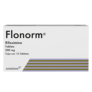 FLONORM 200MG C 12 TAB RIFAXIMINA