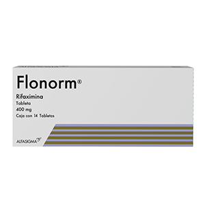 FLONORM 400MG C 14 TAB   RIFAXIMINA