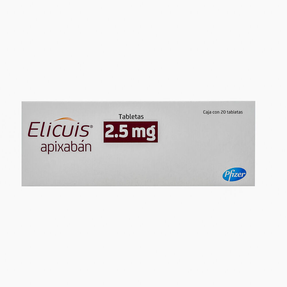 ELICUIS 2.5MG C 20 TAB APIXABAN