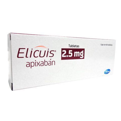 ELICUIS 2.5MG C 60 TAB APIXABAN