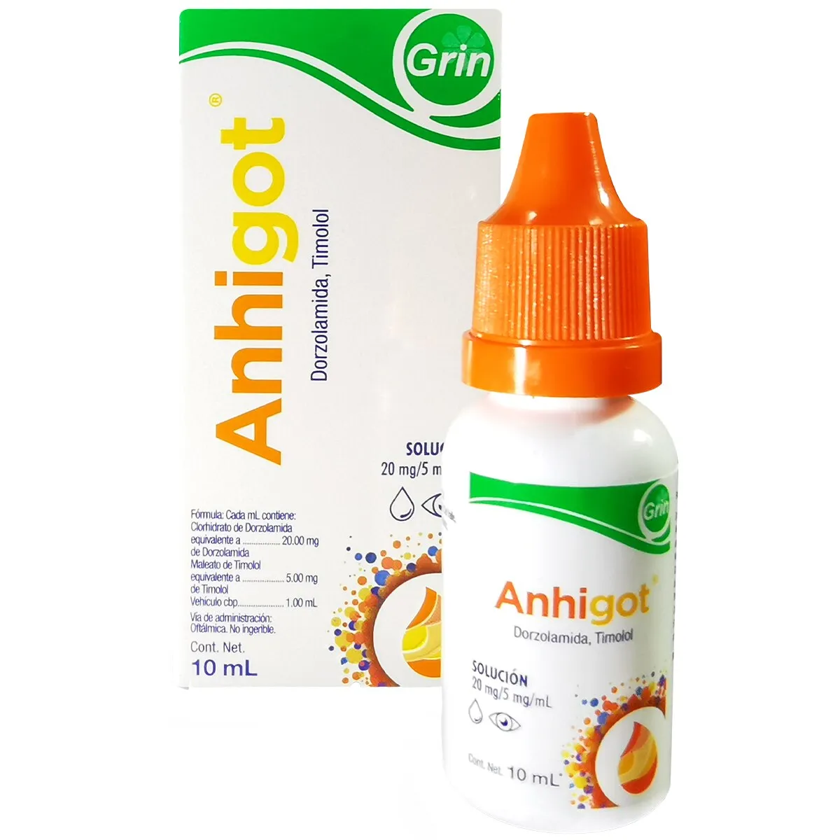 ANHIGOT SOL OFTALMICA 10ML