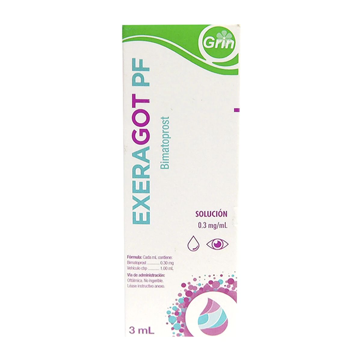EXERAGOT PF SOL OFT 3ML