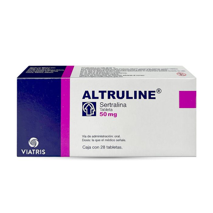 ALTRULINE 50MG C 28 TAB SERTRALINA NV
