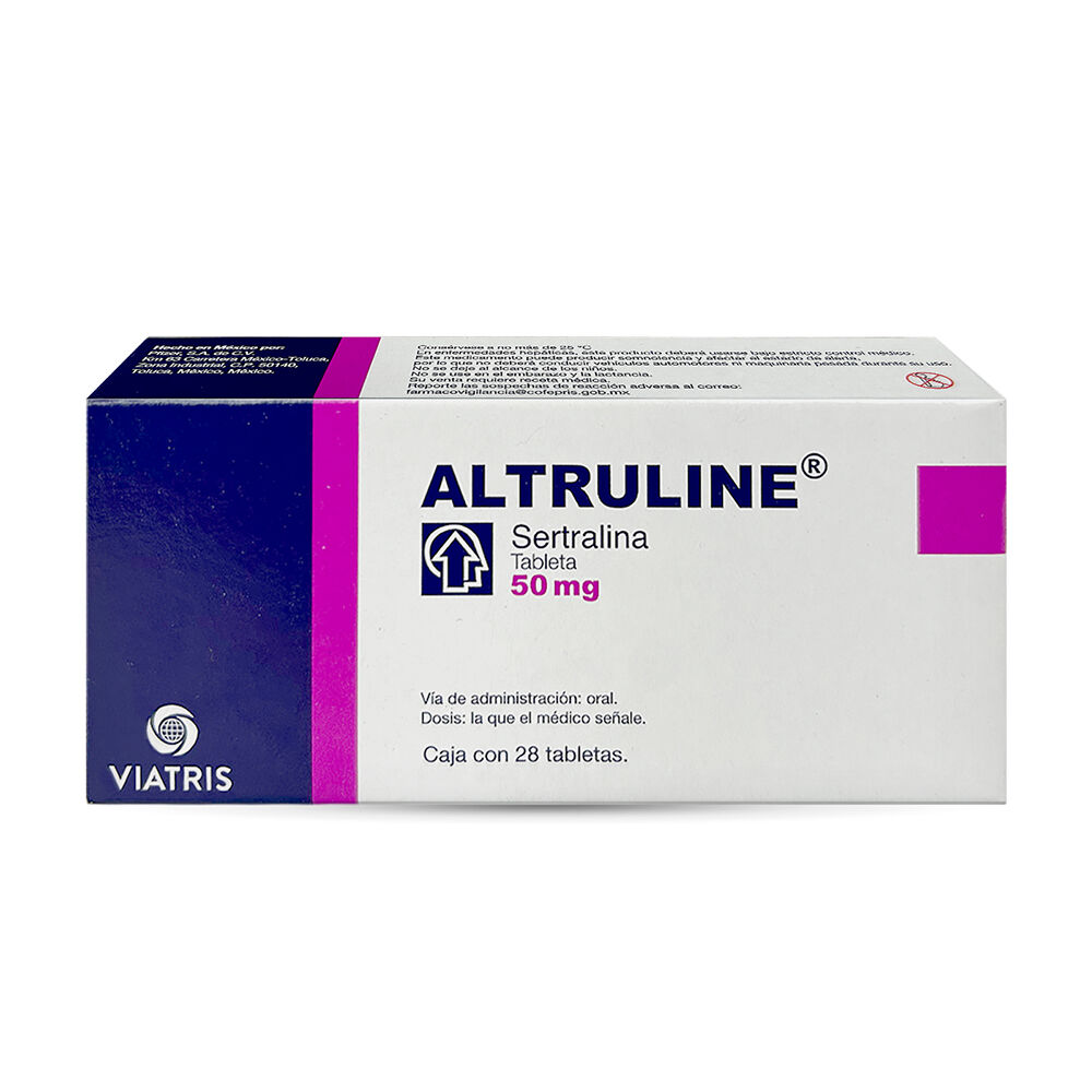 ALTRULINE 50MG C 28 TAB SERTRALINA NV