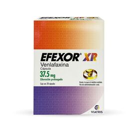 EFEXOR XR 37.5MG LP C 20 CAP VENLAFAXINA