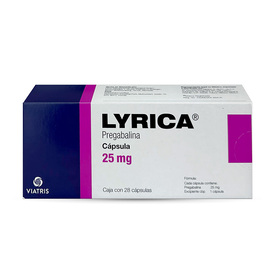 LYRICA 25MG C 28 CAP PREGABALINA