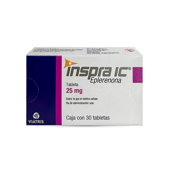 INSPRAIC 25MG C 30 TAB EPLERENONA