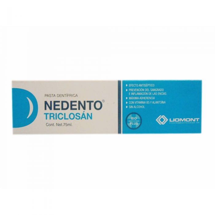 NEDENTO TRICLOSAN PASTA DENT 75ML