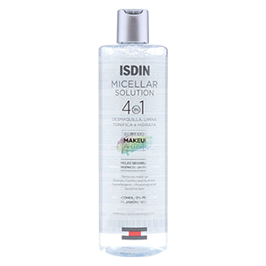 AGUA MICELAR ISDIN 4 EN 1 400ML PIEL SENSIBLE