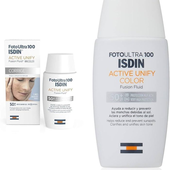 ISDIN FOTOULTRA 100 ACTIVE UNIFY COLOR FLUID 50ML