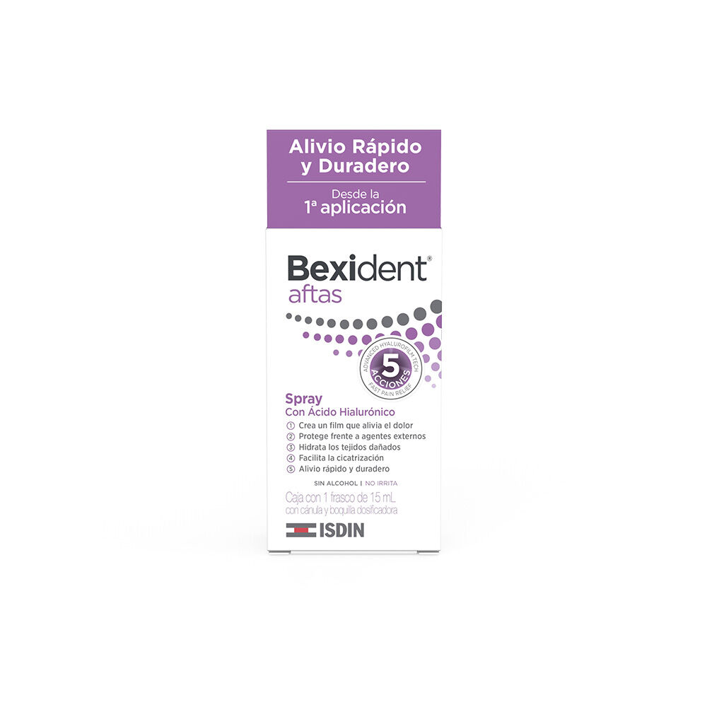 BEXIDENT AFTAS SPRAY C ACIDO HIALUR 15ML
