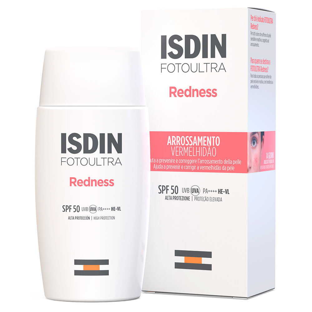 ISDIN FOTOULTRA REDNESS SPF 50 PSENS ALTA