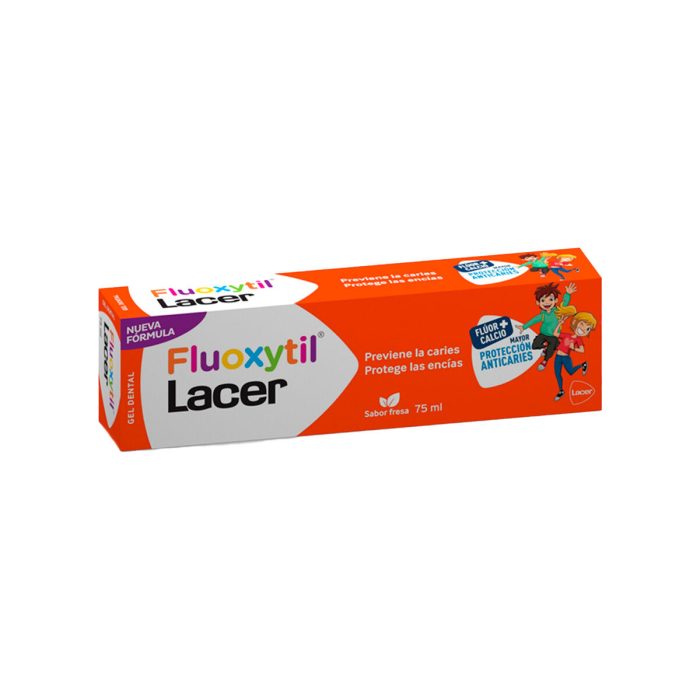 FLUOXYTIL LACER GEL DENTAL SAB FRESA 75ML